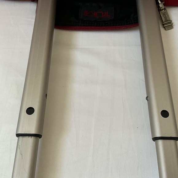 TUMI Alpha Ballistic Nylon 22” Wheeled Carry-on Red - Picture 10 of 16